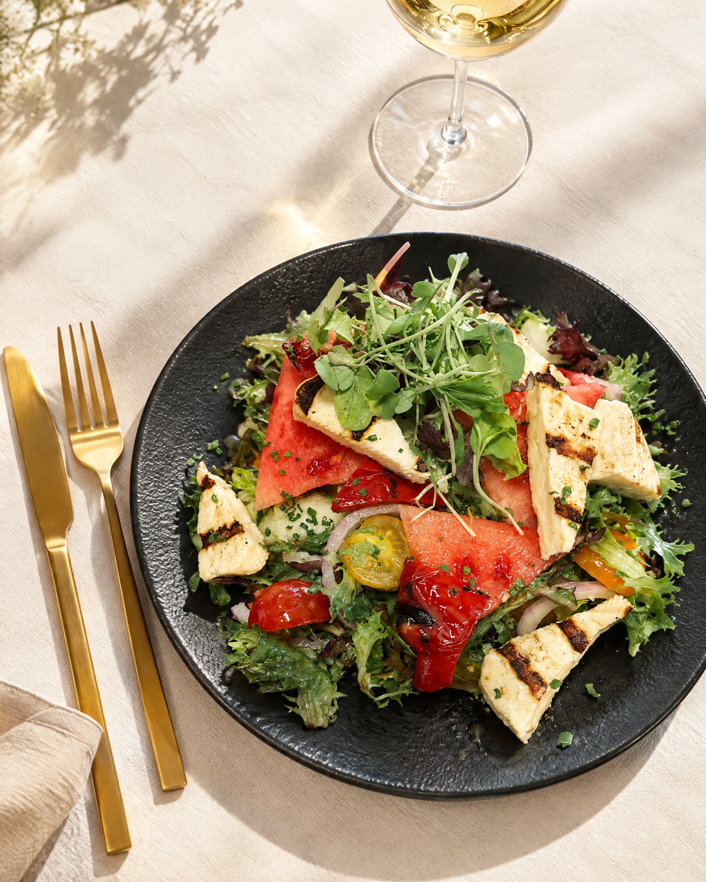 Halloumi Salad